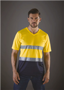 Top Cool - Hi-Vis T-shirt V-hals YHVJ910