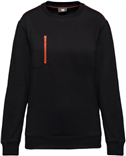 Unisex sweater met borstzakje
