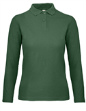 Ladies Polo Longsleeve ID.001 B&C