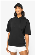 Duurzame unisex sweater met korte afhangende mouwen NS406