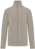 Heren Microfleece met rits