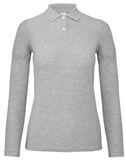 Ladies Polo Longsleeve ID.001 B&C