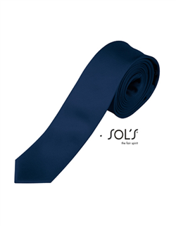 Stropdas Sol's "Slim Tie"
<br />Gatsby - 5cm - Blauw