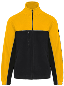 Tweekleurige Ecologische Unisex Fleece