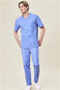 GREIFF Unisex kasak met modieuze V-hals