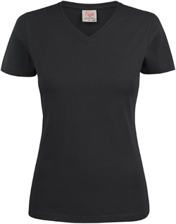 Lady Heavy T-Shirt V-Neck
