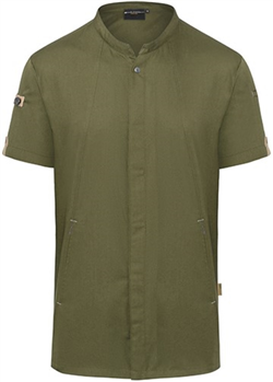 Short Sleeve Chef Jacket Green Generation