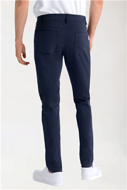 COMFY FLEX 5-pocket broek heren - slanke pijp