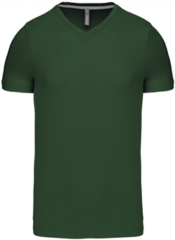 Kariban Heren T-shirt 
<br />V-hals - Korte mouw