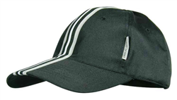 Cap Sport Black zwart/wit 
<br />Chaud Devant - Uitverkoop