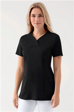 COMFY FLEX stretch oversteektuniek dames - hartvormige hals