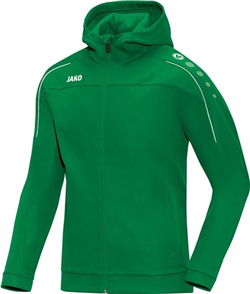 JAKO Classico jas met kap
<br />Small tem 4XL  / 34 tem 48