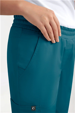 GREEN Stretch broek dames - joggingbroek style