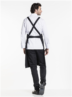 Bib Apron Cross White/Black/Antra/Sand