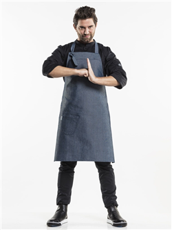 Bib Apron Bujustu Grey/Sand/Petrol