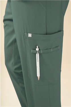 KAERE broek heren - zoom met elastische boord en beenzak