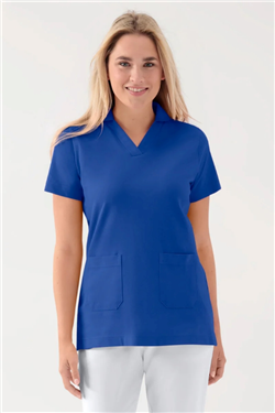 COMFY FLEX stretch oversteektuniek dames - sjaalkraag