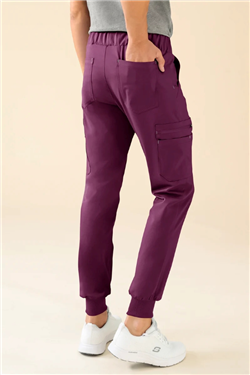KAERE broek heren - zoom met elastische boord en beenzak