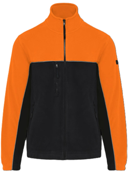 Tweekleurige Ecologische Unisex Fleece