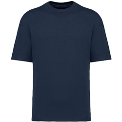 Ecologisch oversized uniseks T-shirt French Terry NS308