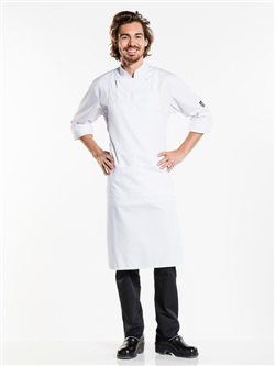 Bib Apron Cross White/Black/Antra/Sand