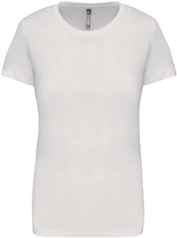 Kariban Dames T-shirt 
<br />Ronde hals korte mouwen