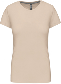 Kariban Dames T-shirt 
<br />Ronde hals korte mouwen