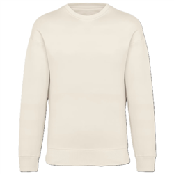 Ecologische oversized uniseks sweater met ronde hals NS440