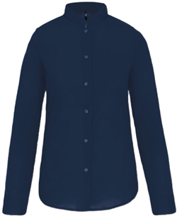 Damesblouse K514
<br />met "Mao" kraag