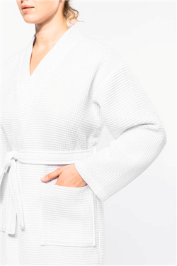 Kimono Badjas Honinggraatstructuur K122