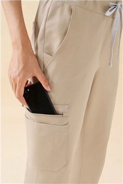 KAERE broek dames - zoom met elastische boord en beenzak