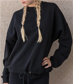 Ladie's Oversize Crewneck Sweater