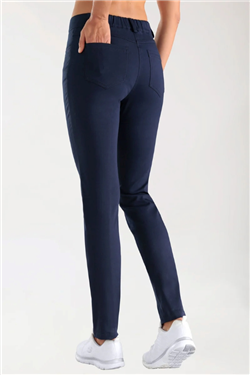 COMFY FLEX 5-pocket broek dames - slanke pijp