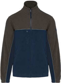 Tweekleurige Ecologische Unisex Fleece