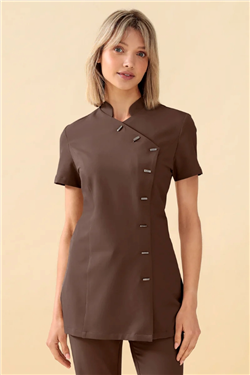 KAERE tuniek dames - asymetrische knoopsluiting