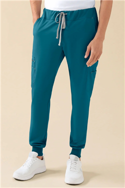 KAERE broek heren - zoom met elastische boord en beenzak