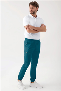 GREEN Stretch broek heren - joggingbroek style