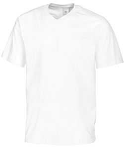 T-Shirt - unisex / V-hals
<br />BP-1618 171 21 - Wit
