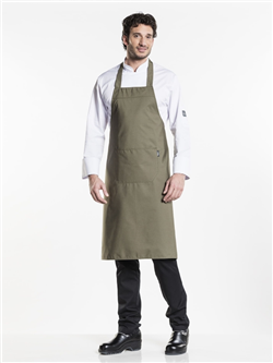 Bib Apron Navy/White/Black/Antra/Dark Olive/Sand/Burgundy