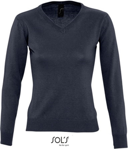 Women V-Neck Sweater Galaxy