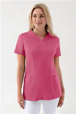 COMFY FLEX stretch oversteektuniek dames - hartvormige hals
