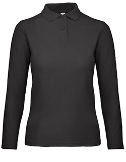 Ladies Polo Longsleeve ID.001 B&C