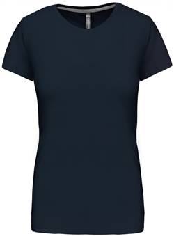 Kariban Dames T-shirt 
<br />Ronde hals korte mouwen