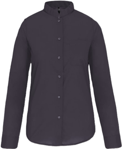 Damesblouse K514
<br />met "Mao" kraag