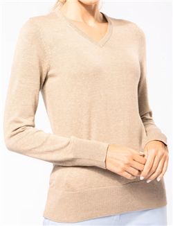 Dames Pullover V-Hals
