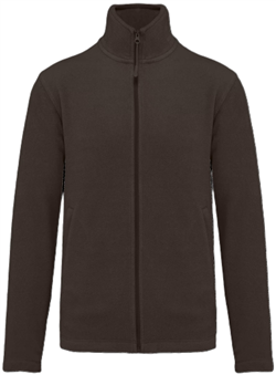 Heren Microfleece met rits