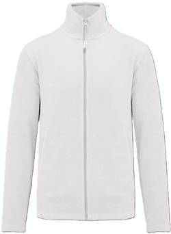 Heren Microfleece met rits