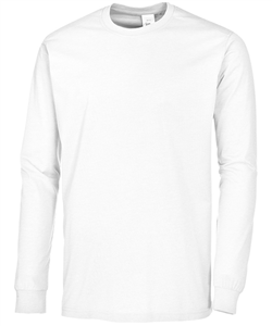 T-Shirt - Unisex 
<br />BP-1620 171 21 - lange mouw - wit