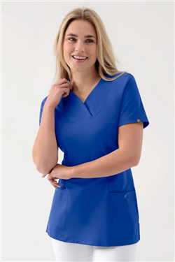 COMFY FLEX stretch oversteektuniek dames - hartvormige hals