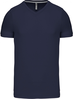 Kariban Heren T-shirt 
<br />V-hals - Korte mouw